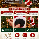 Santa Climb™ | Animated Climbing Santa Christmas Decoration